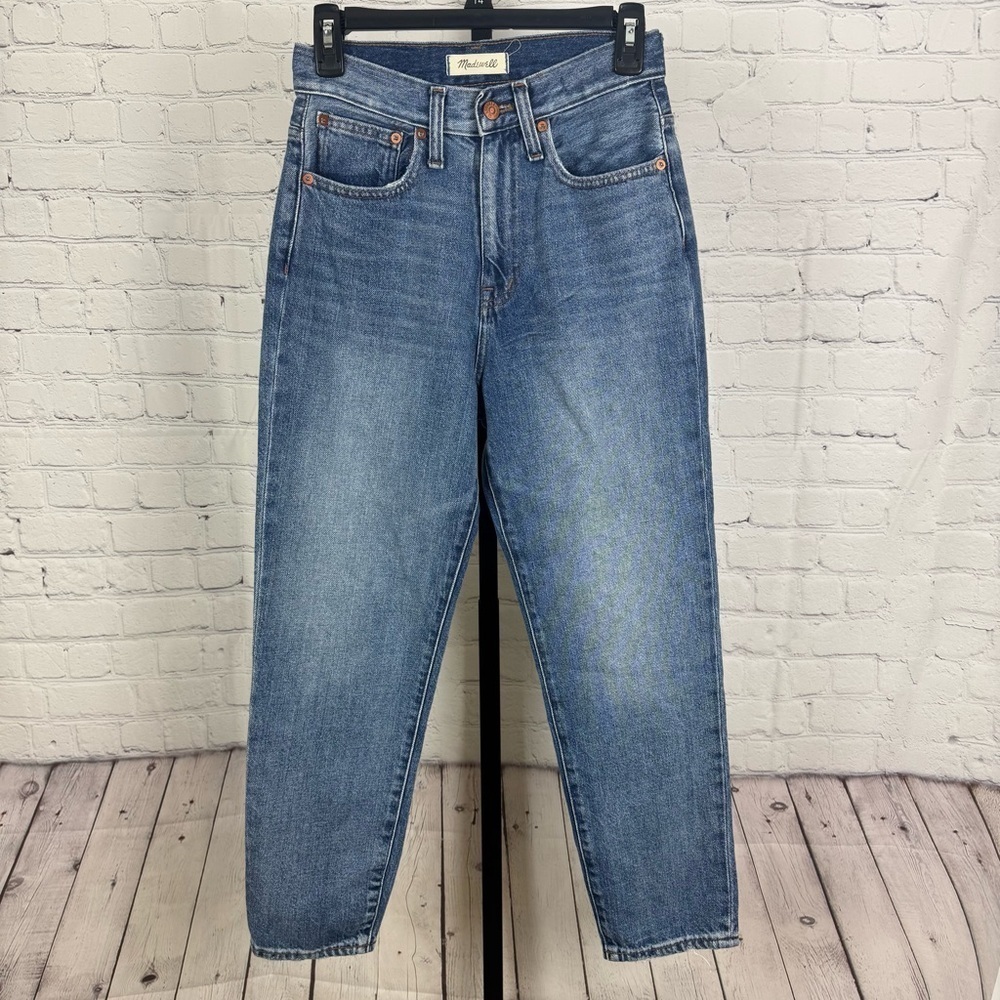 Madewell High Rise Mom Jeans Size 25